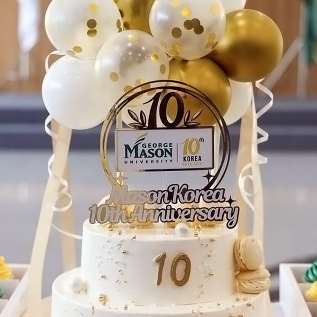 Mason Korea's 10th Anniversary cake